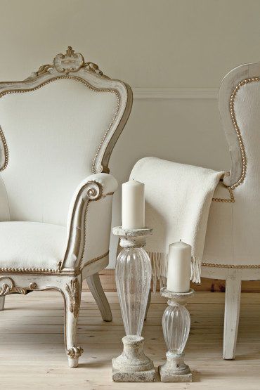 One of a kind French Style Louis XV Armchairs