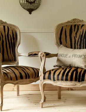 One of a kind French Style Louis XV Armchairs