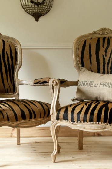 One of a kind French Style Louis XV Armchairs