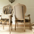 One of a kind French Style Louis XV Armchairs