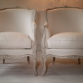 Pair of French Louis XV Bergeres Chairs - This item is sold