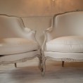 Pair of French Louis XV Bergeres Chairs - This item is sold