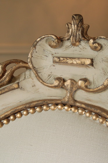 One of a kind French Style Louis XV Armchairs