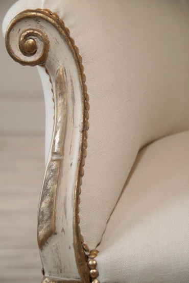 One of a kind French Style Louis XV Armchairs