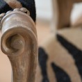 One of a kind French Style Louis XV Armchairs
