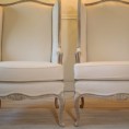 Vintage pair of French Louis XV style Bergeres