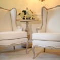 Vintage pair of French Louis XV style Bergeres