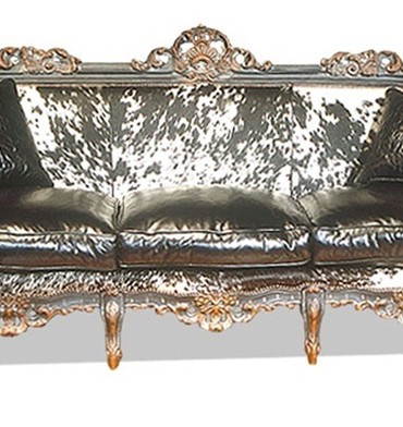 Francuska sofa, antyk w wersji design