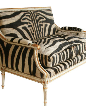 Francuska sofa, antyk w wersji design