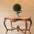 Louis XV Carved Walnut French Console