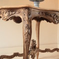 Louis XV Carved Walnut French Console