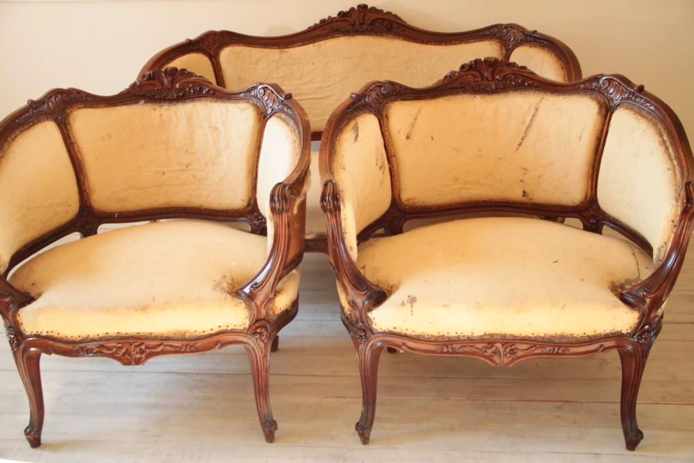 French Louis XV Armchairs