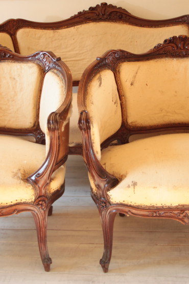 French Louis XV Armchairs