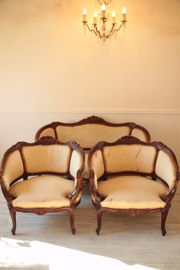 French Louis XV Armchairs