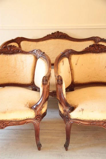 French Louis XV Armchairs