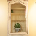 French Louis XV Walnut Display Armoire