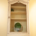 French Louis XV Walnut Display Armoire