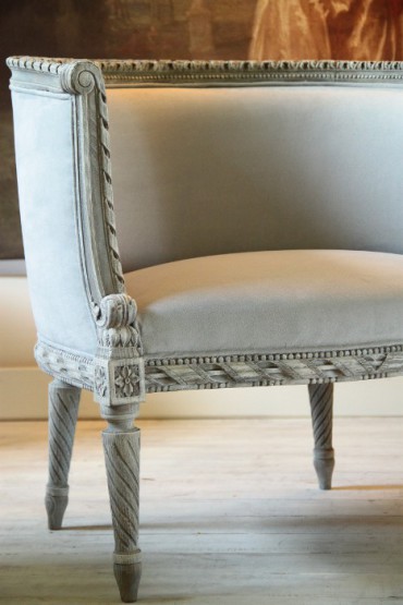 French Louis XVI Antique Chair, late XIX century