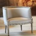 French Louis XVI Antique Chair, late XIX century
