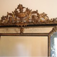 Large French Antique Mirror
