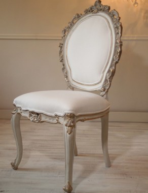 Unique French Louis XV Very Decorative Chair