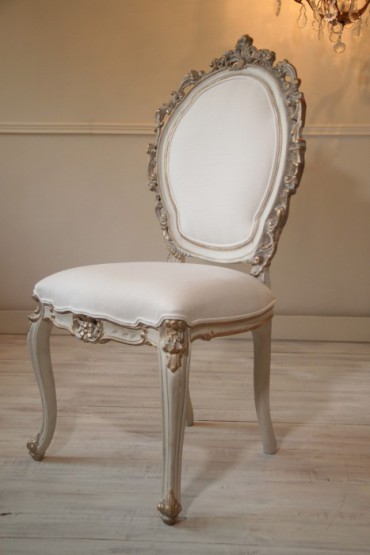 Unique French Louis XV Very Decorative Chair