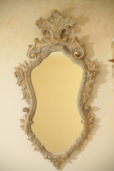 Antique French Louis XVI Gilded Mirror