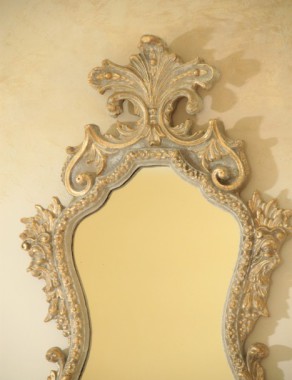 Antique French Louis XVI Gilded Mirror