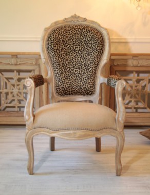 Vintage French Louis XV Armchair