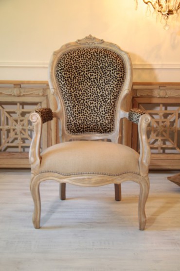 Vintage French Louis XV Armchair