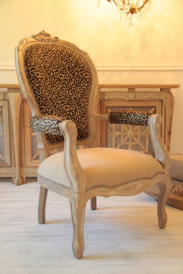 Vintage French Louis XV Armchair