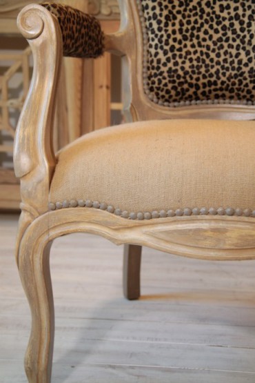 Vintage French Louis XV Armchair
