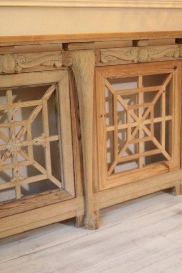 French radiator cover