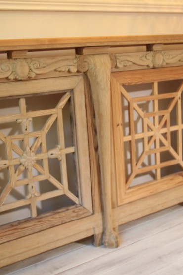 French radiator cover