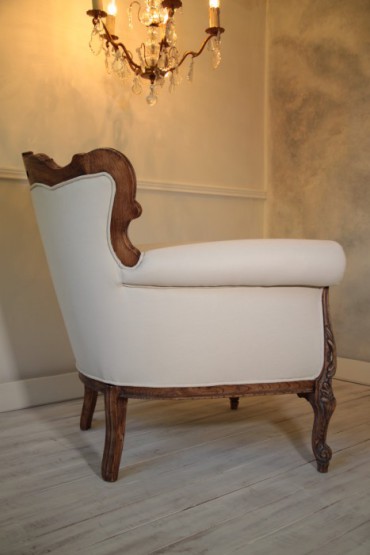 Stunning pair of French Baroque Armchairs