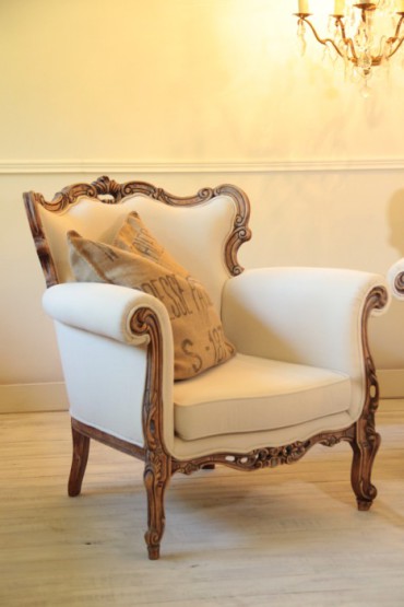 Stunning pair of French Baroque Armchairs